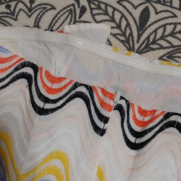 Tularosa Strapless Embroidered Ruffle Dress Size XS - Picture 8 of 15